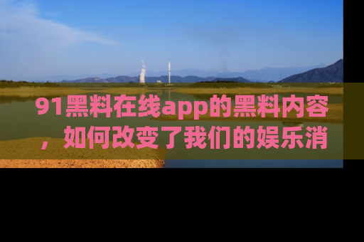 91黑料在线app的黑料内容，如何改变了我们的娱乐消费习惯？
