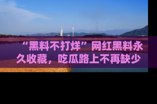 “黑料不打烊”网红黑料永久收藏，吃瓜路上不再缺少惊喜与乐趣