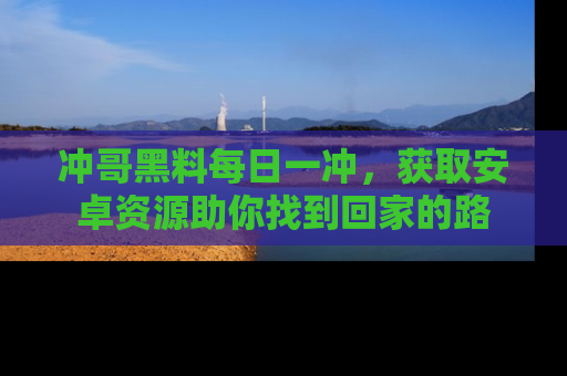 冲哥黑料每日一冲，获取安卓资源助你找到回家的路