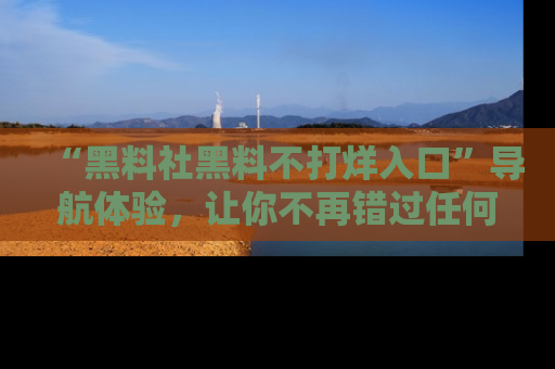 “黑料社黑料不打烊入口”导航体验，让你不再错过任何精彩黑料