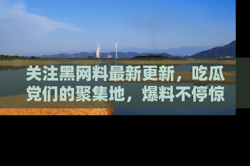 关注黑网料最新更新，吃瓜党们的聚集地，爆料不停惊喜连连！