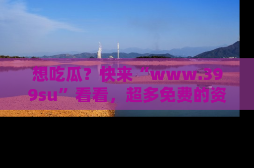 想吃瓜？快来“www.399su”看看，超多免费的资源让你尽情享受！