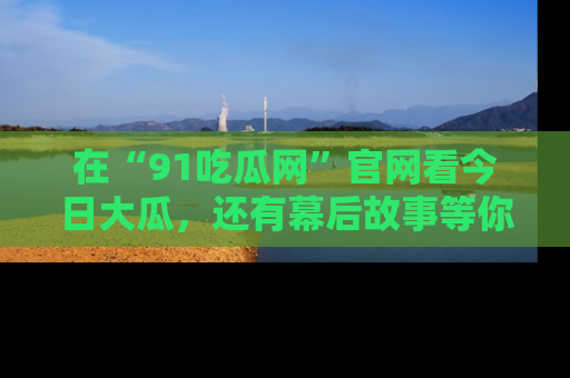 在“91吃瓜网”官网看今日大瓜,还有幕后故事等你来挖掘!