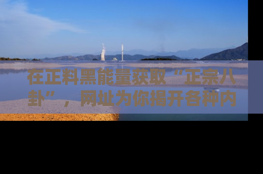 在正料黑能量获取“正宗八卦”,网址为你揭开各种内幕故事!